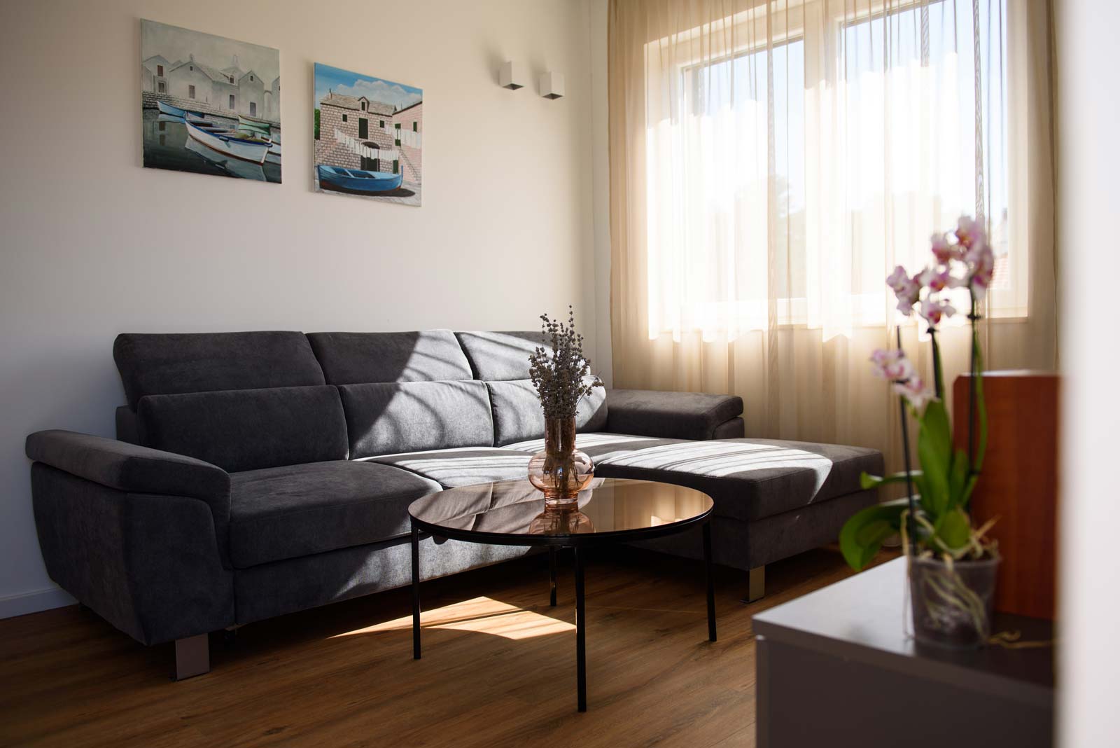 Villa Mária Marta, apartmán - obývačka