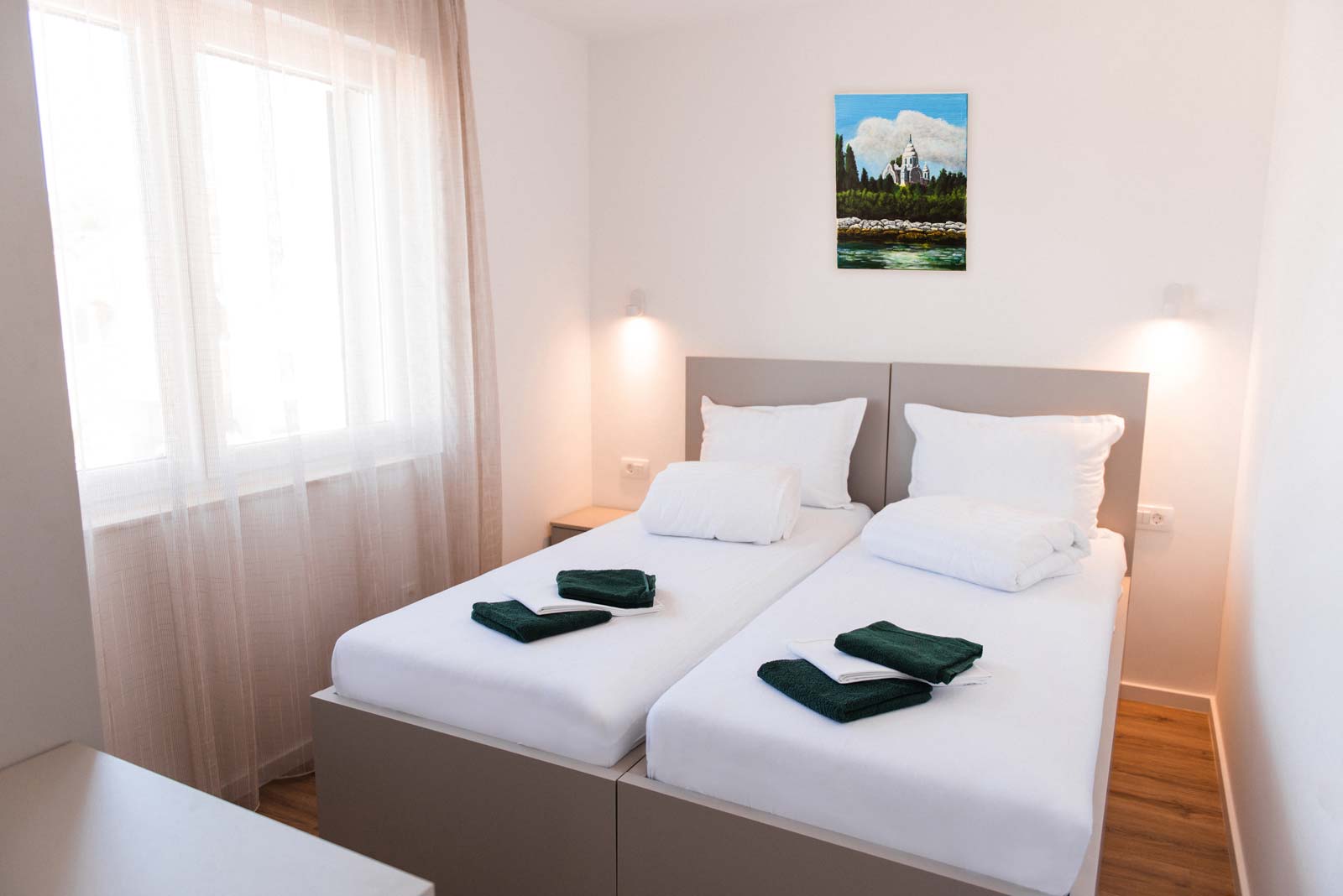 Villa Mária Marta, apartmán - spálňa